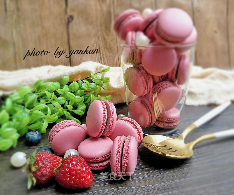 Pink Macaron recipe