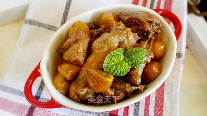 Chestnut Roast Chicken recipe