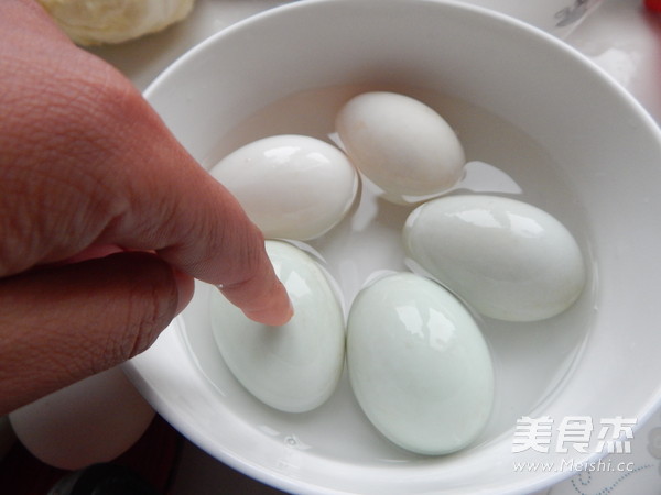 Homemade Salted Duck Eggs recipe