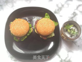 Black Pepper Beef Burger recipe