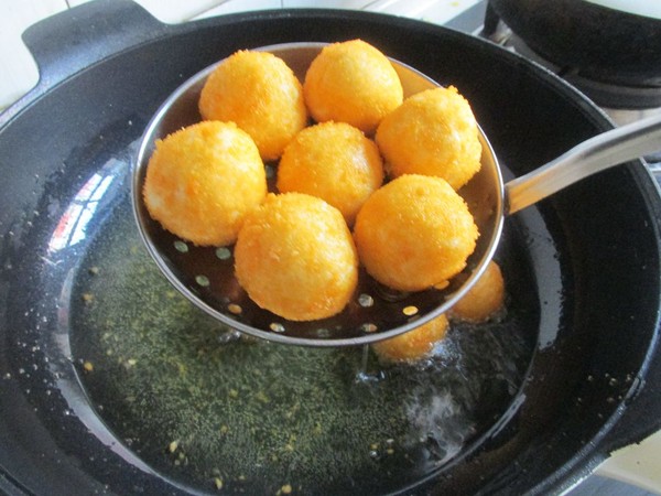 Fried Rice Balls recipe