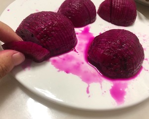 Dragon Fruit Flowers, Beautiful Fruit on A Plate recipe