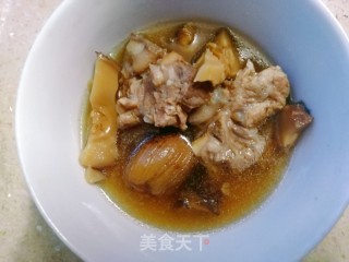 Five Fingers and Peach Pork Ribs Soup recipe