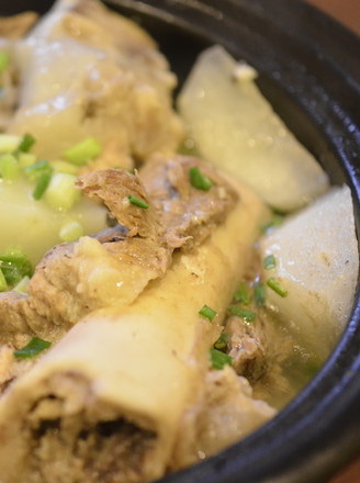 Radish Stewed Bones recipe