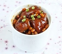 Braised Pork Knuckle and Soybeans recipe