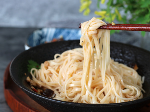 Noodles with Mushroom Sauce recipe