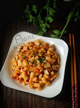 Chopped Pepper and Lotus Root recipe