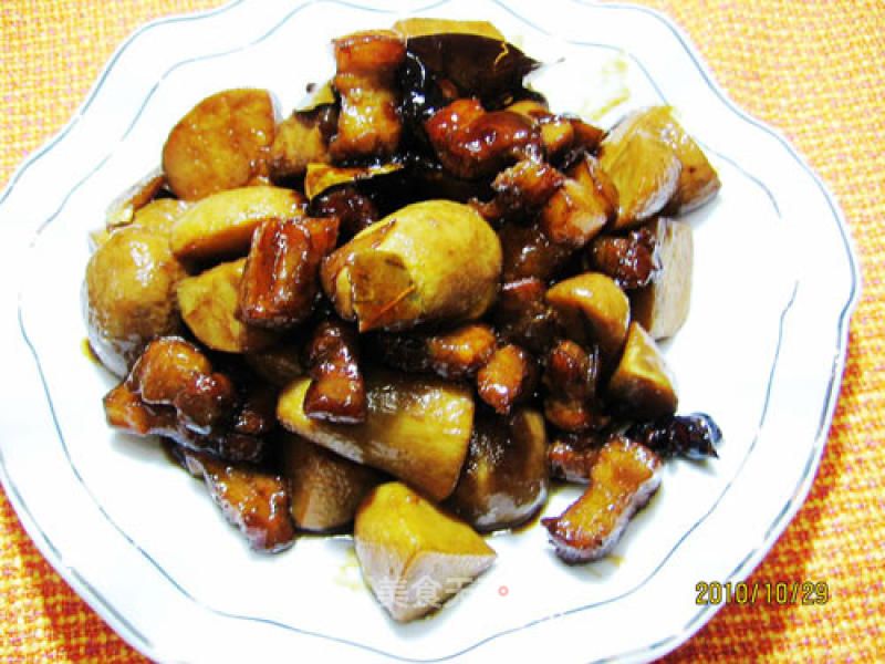 Roast Pork with Taro