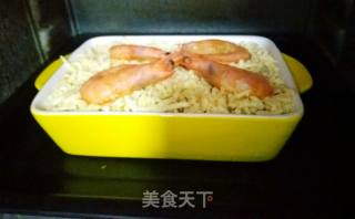 Shrimp Baked Rice recipe