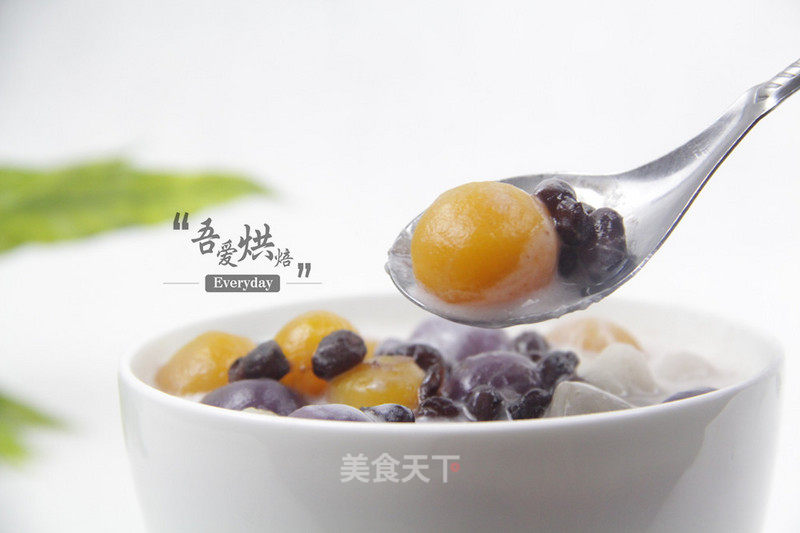 The Famous Dessert with Q Bomb Taste-taro Balls recipe