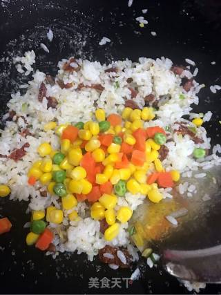 Sausage Fried Rice recipe