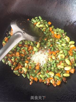 Stir-fried Diced Vegetables recipe