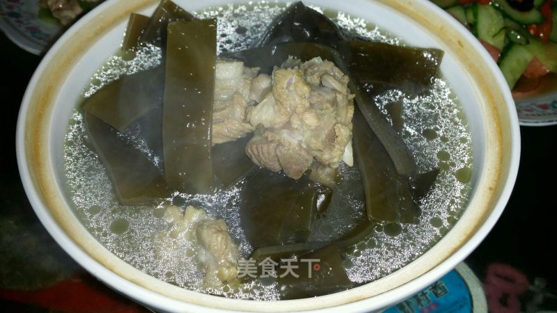 Seaweed Pork Ribs Soup recipe
