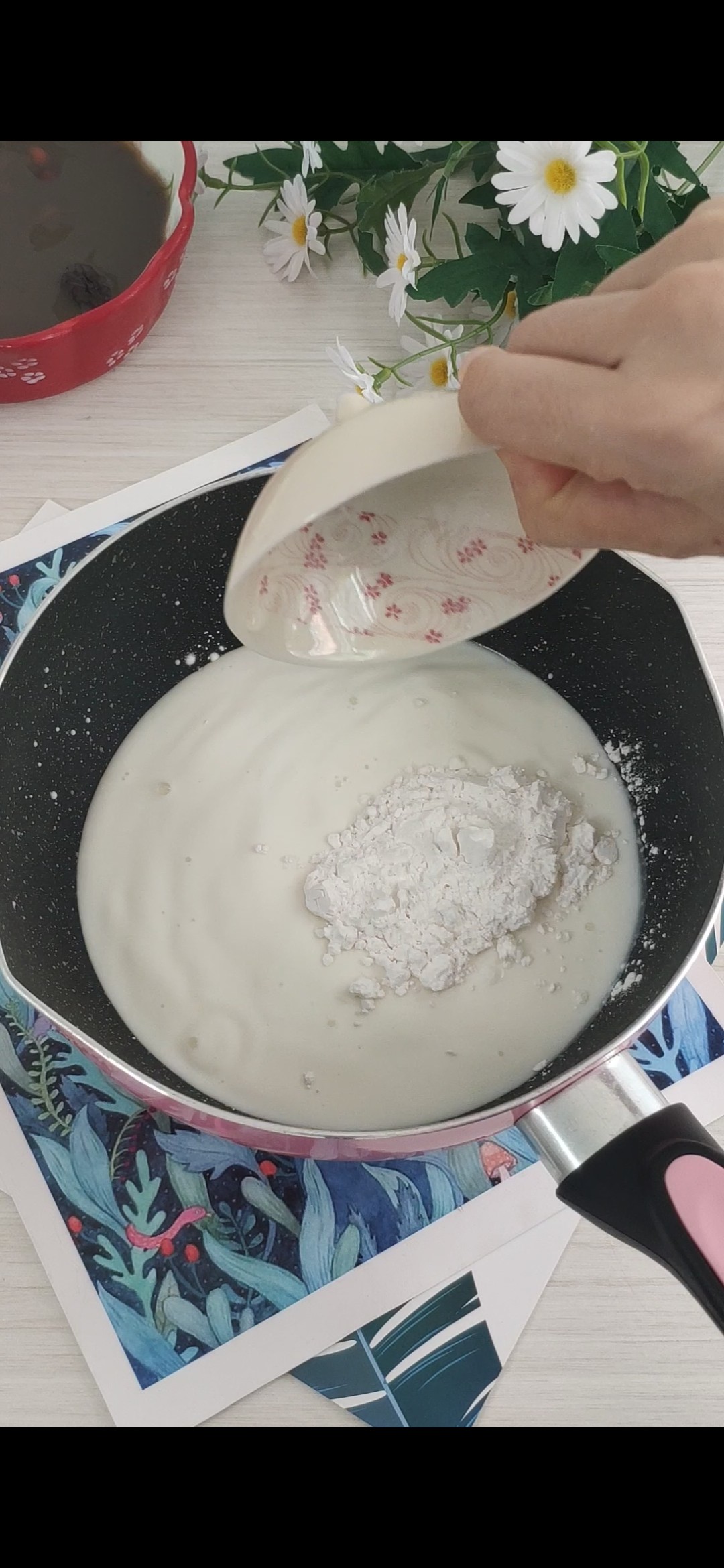 Fresh Milk Mochi recipe