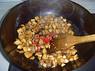 Fried Pork with Pleurotus Eryngii recipe