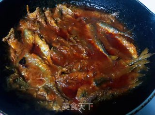 Crispy Mackerel in Tomato Sauce recipe