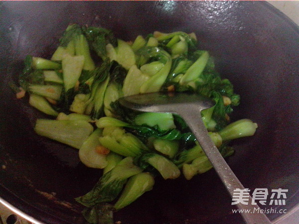 Stir-fried Shanghai Green recipe