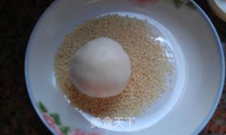 Sesame Glutinous Rice Ball recipe