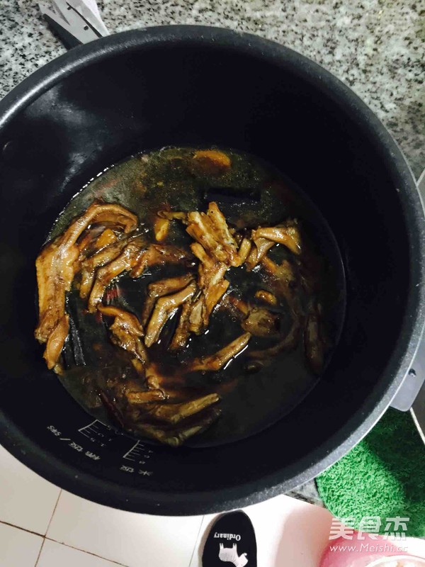 Braised Duck Feet in Rice Cooker recipe