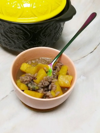 Rice Black Rice Yam Porridge