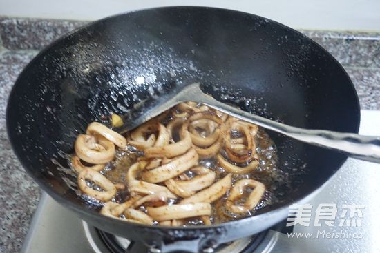 Sauteed Squid Rings recipe