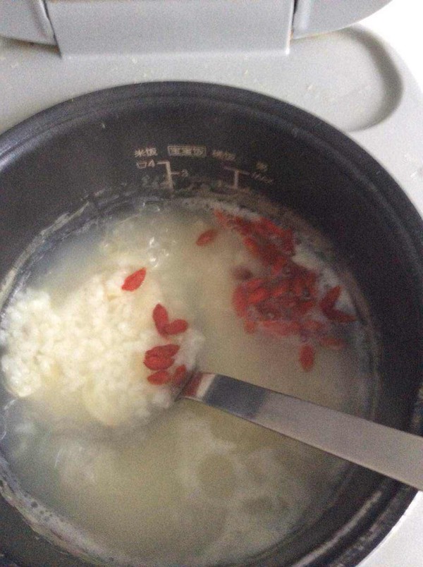 Chrysanthemum and Lily Porridge recipe