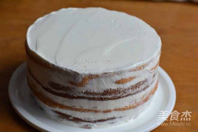 Cocoa Chess Cream Cake recipe