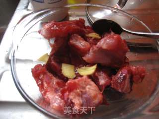 Stewed Pork Ribs with Mushrooms recipe