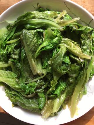 Lettuce in Oil recipe