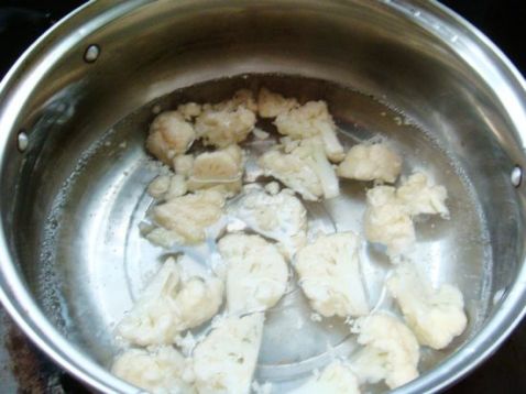 Tomato Cauliflower Steamed Egg recipe