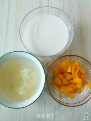 The Smoothness of Milk and The Fragrance of Mango are Perfectly Combined-"mango Pudding" recipe