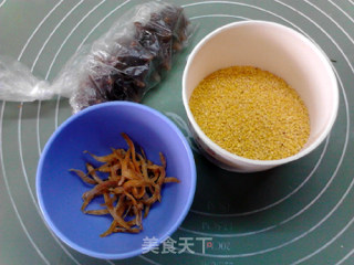 Whitebait Sea Cucumber Millet Congee recipe