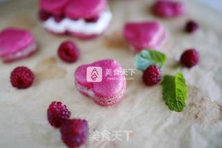 Peach Heart Vanilla Macaron-chinese Valentine's Day Special recipe