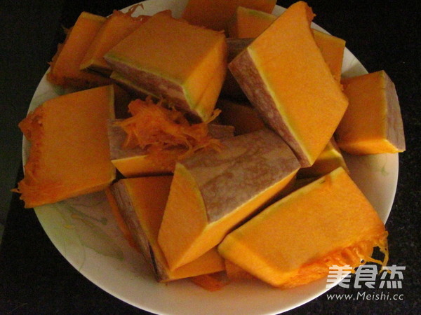 Steamed Pumpkin recipe