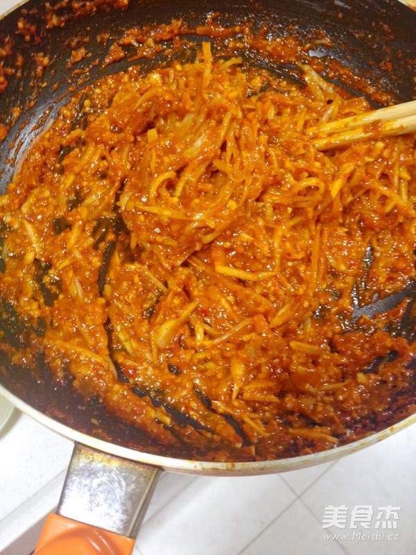 Korean Spicy Cabbage recipe