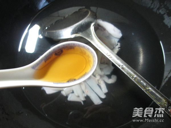 Fried Squid with Green Onions recipe