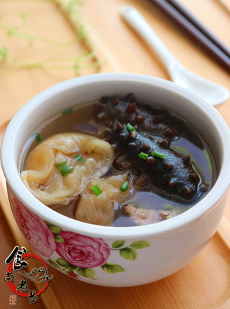 Fish Maw Stewed Sea Cucumber