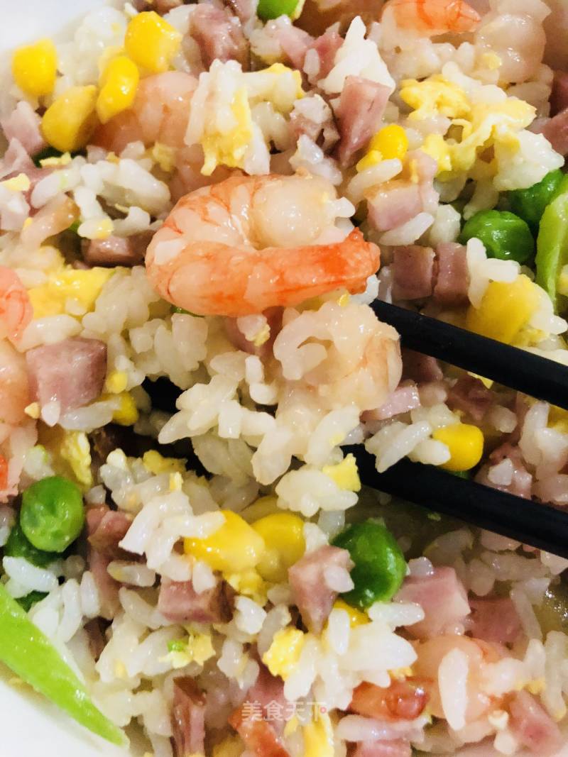 Assorted Quick Fried Rice recipe