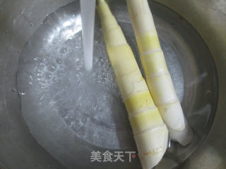 Abalone Grilled Bamboo Shoots recipe