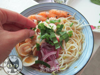 Thai Style Seafood Hot and Sour Pho recipe