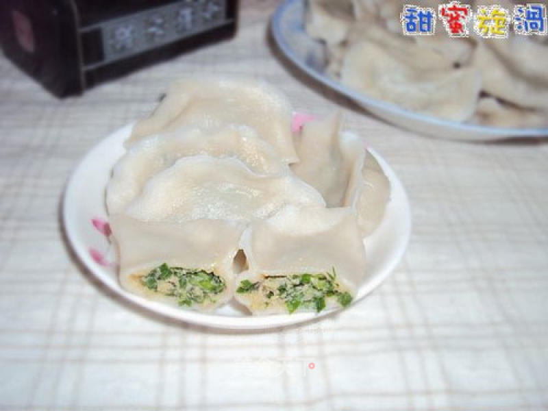 Leek Pork Dumplings recipe