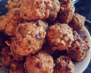 New Year's Eve Dinner ~ Fried Meatballs (necessary for New Year) recipe