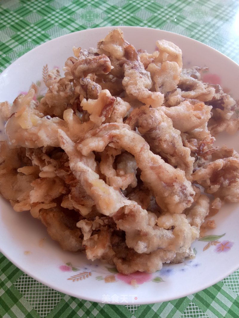 Dry Fried Mushrooms recipe