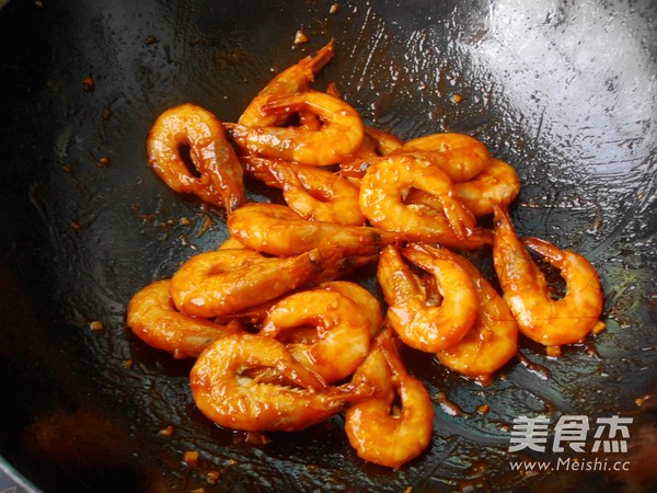 Braised Prawns in Tomato Sauce recipe