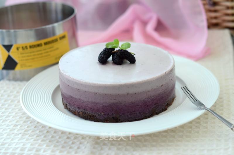 6 Inch Mulberry Gradient Mousse recipe