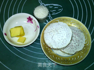 Leaf-shaped Taro Bread recipe