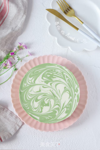 Matcha Marble Cheesecake recipe