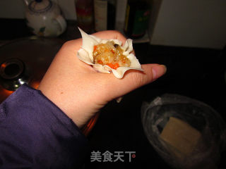 Shiitake and Sausage Shaomai recipe