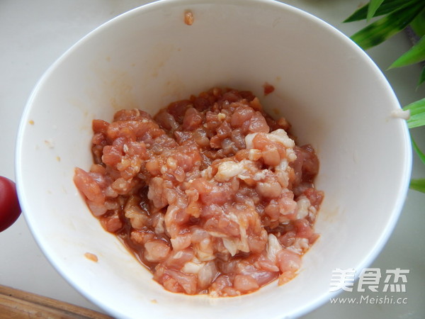 Stir-fried Jelly with Minced Meat recipe