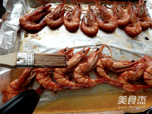 Grilled Prawns with Honey recipe